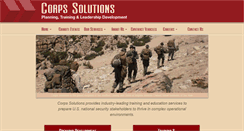 Desktop Screenshot of corps-solutions.com